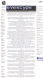 Mobile Screenshot of evertype.com
